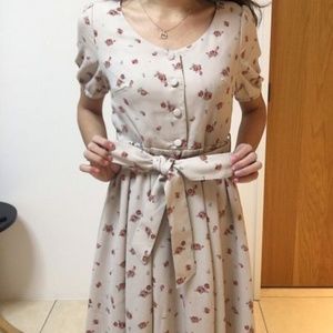 Japanese Floral summer dress